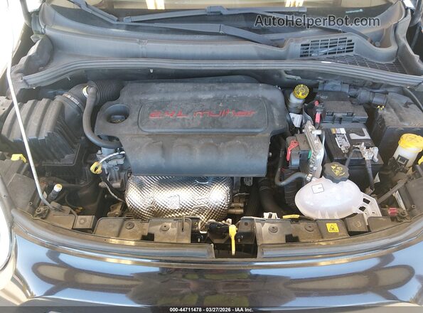 ZFBCFXBT2GP385674 2016 FIAT 500X Black Rear view
