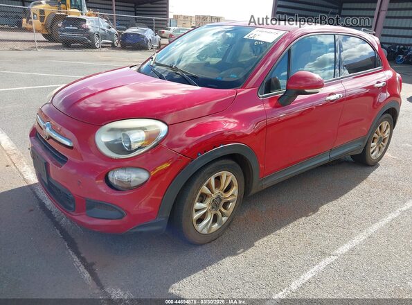 ZFBCFXBT3GP469163 2016 FIAT 500X Red Передня ліва чверть