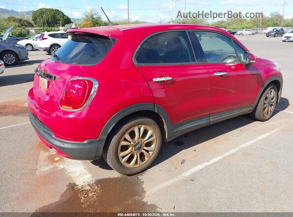 ZFBCFXBT3GP469163 2016 FIAT 500X Red Задня права чверть