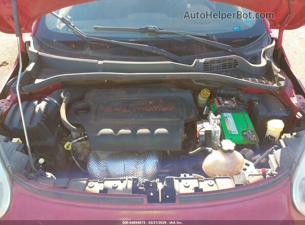 ZFBCFXBT3GP469163 2016 FIAT 500X Red Вид ззаду