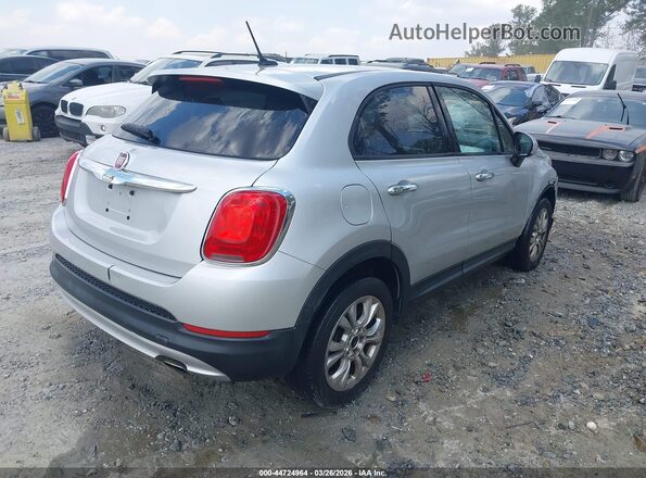 ZFBCFXBT5GP464837 2016 FIAT 500X Серебряный Задняя правая четверть