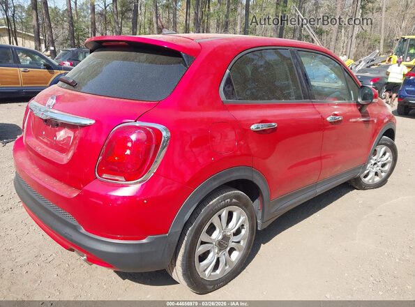 ZFBCFXBTXGP383915 2016 FIAT 500X Red Задня права чверть