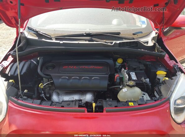 ZFBCFXBTXGP383915 2016 FIAT 500X Red Вид ззаду