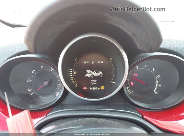 ZFBCFXBTXGP383915 2016 FIAT 500X Red Вид задніх сидінь