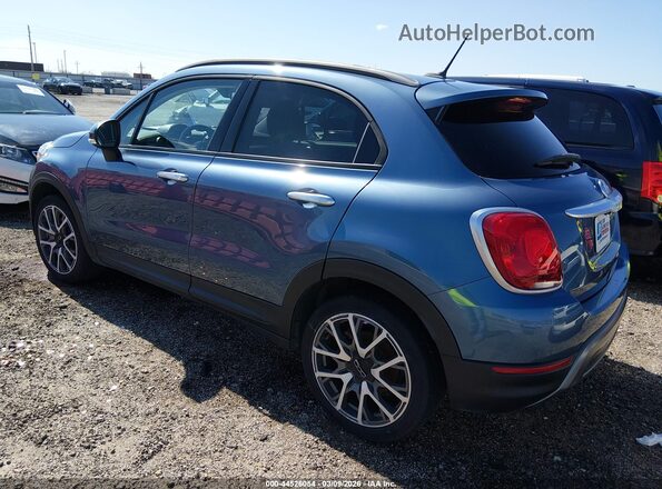 ZFBCFXCBXHP599027 2017 FIAT 500X Blue Հետևի ձախ