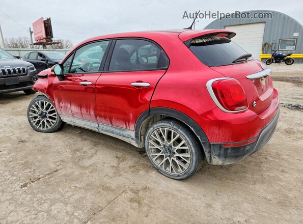 ZFBCFXCTXGP392631 2016 FIAT 500X Red Tył lewy
