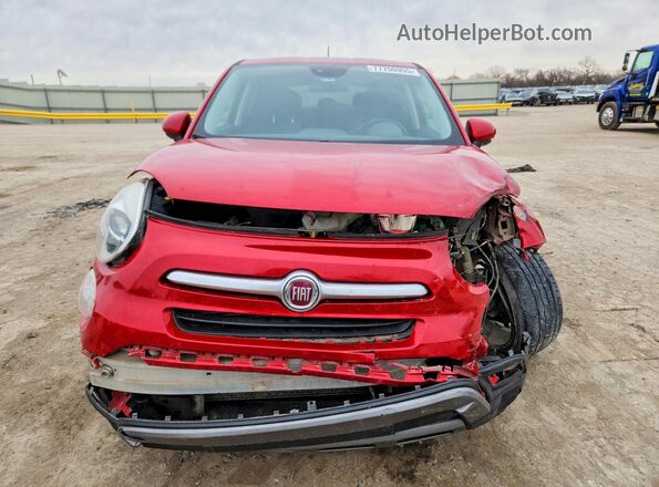 ZFBCFXCTXGP392631 2016 FIAT 500X Red Widok z przodu