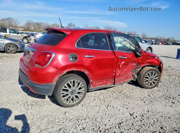 ZFBCFXDB4JP718730 2018 FIAT 500X Red Rear right