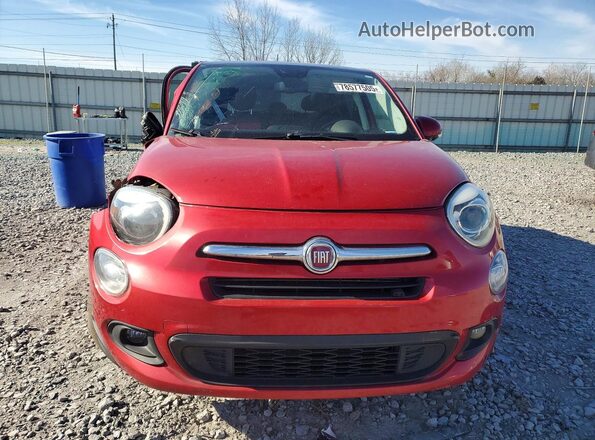 ZFBCFXDB4JP718730 2018 FIAT 500X Red Front view