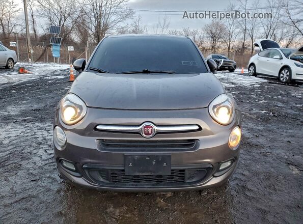 ZFBCFXDT5GP356893 2016 FIAT 500X Gray Вид спереду