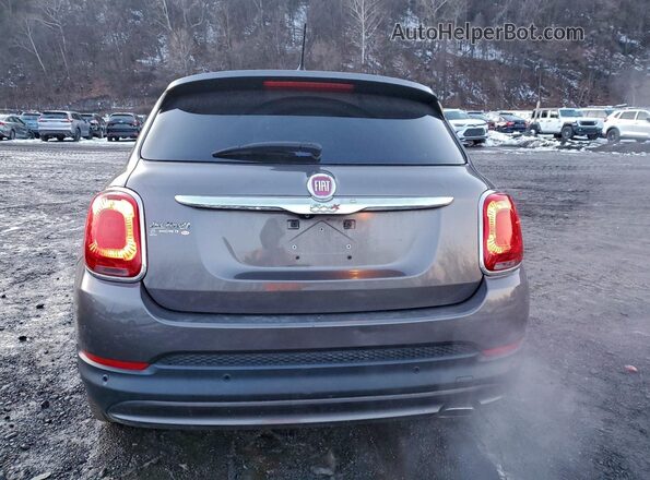 ZFBCFXDT5GP356893 2016 FIAT 500X Gray Вид ззаду