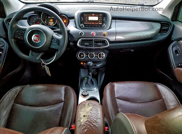 ZFBCFXDT5GP356893 2016 FIAT 500X Gray Вид панелі приладів