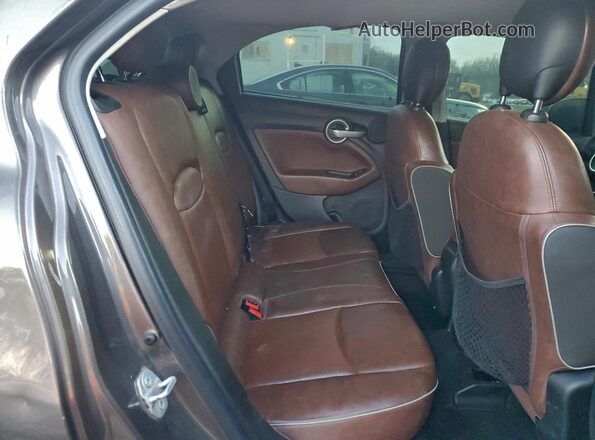 ZFBCFXDT5GP356893 2016 FIAT 500X Gray Вид задньої частини салону