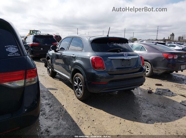 ZFBCFYAB5JP670455 2018 FIAT 500X Black Trasero izquierdo