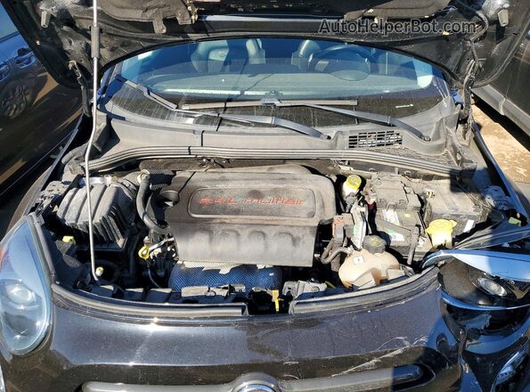 ZFBCFYCB2JP651486 2018 FIAT 500X Черный Вид задней части салона