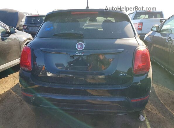 ZFBCFYCB2JP651486 2018 FIAT 500X Черный Вид сзади