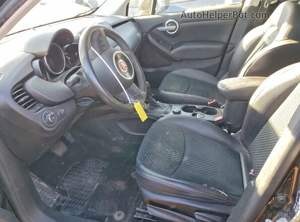 ZFBCFYCB2JP651486 2018 FIAT 500X Черный Вид салона спереди