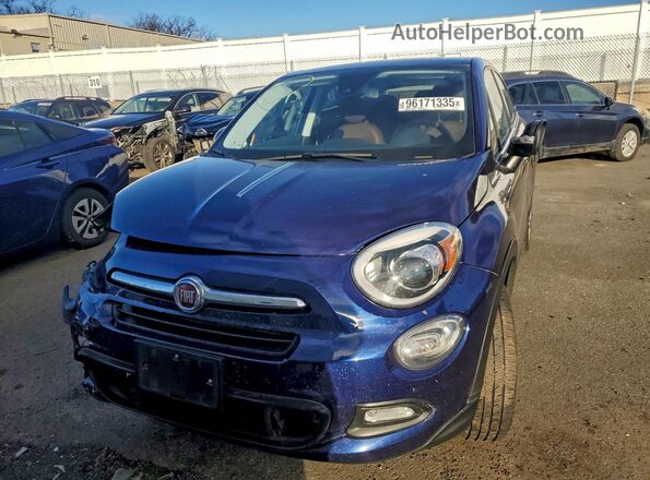 ZFBCFYDBXHP584645 2017 FIAT 500X Blue Vista frontal
