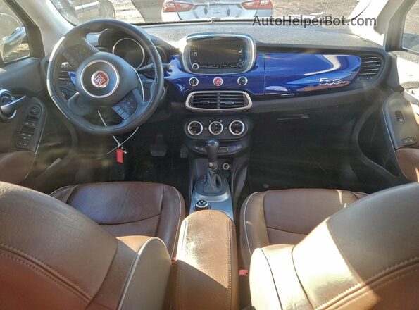 ZFBCFYDBXHP584645 2017 FIAT 500X Blue Vista del salpicadero