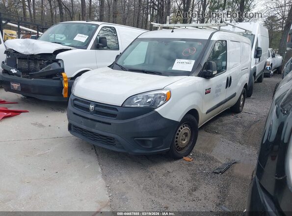 ZFBERFAB3J6H94575 2018 RAM PROMASTER CITY White წინა მარცხენა ხედი სამი მეოთხედიდან