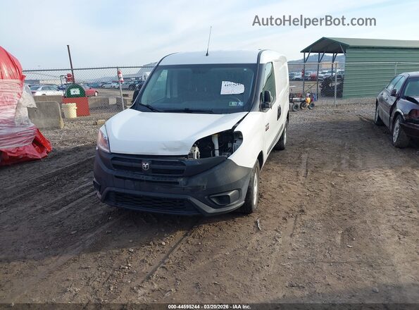 ZFBERFAB4J6H71984 2018 RAM PROMASTER CITY White Vista tres cuartos delantera izquierda