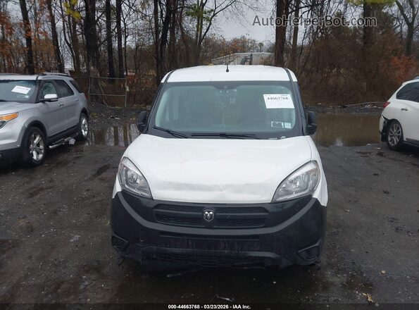 ZFBERFABXJ6H92631 2018 RAM PROMASTER CITY White ხელსაწყოთა პანელის ხედი
