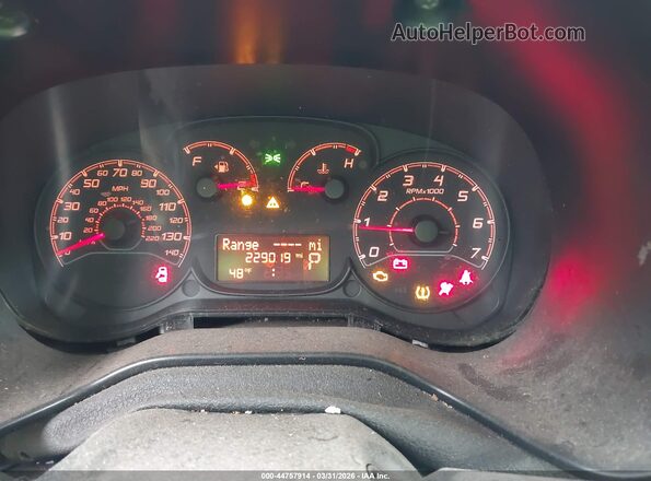 ZFBERFAT8G6B33108 2016 RAM PROMASTER CITY White უკანა სავარძლების ხედი