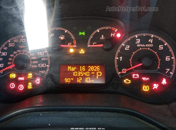 ZFBERFAT9G6B42707 2016 RAM PROMASTER CITY White Widok tylnych siedzeń
