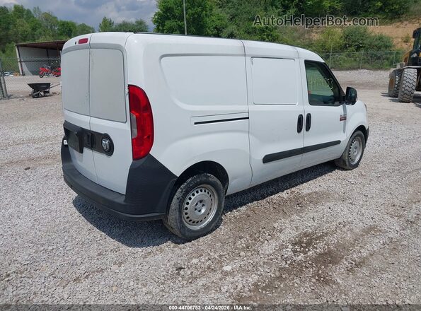 ZFBHRFAB4K6M85497 2019 RAM PROMASTER CITY White Trasero derecho