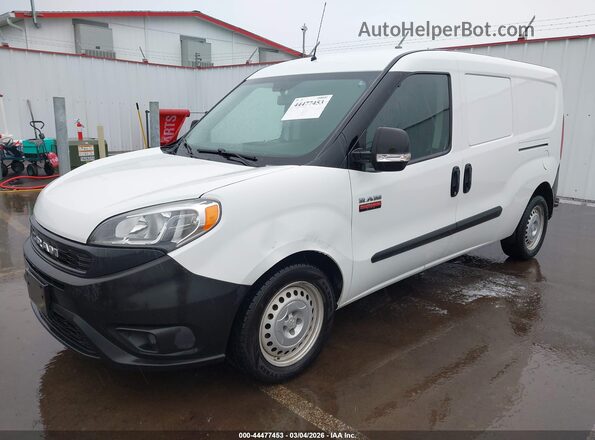 ZFBHRFAB5L6P20409 2020 RAM PROMASTER CITY White Առջևի ձախ երեք քառորդ տեսարան