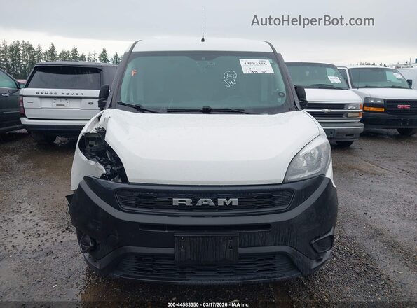 ZFBHRFAB5L6P75376 2020 RAM PROMASTER CITY White უკანა სალონის ხედი