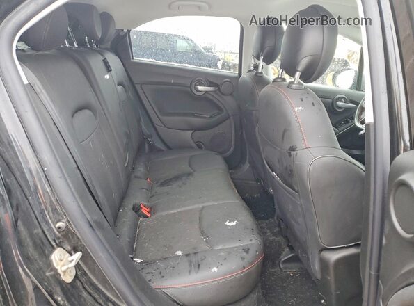 ZFBNF3B14PP988450 2023 FIAT 500X Black Widok wnętrza z tyłu