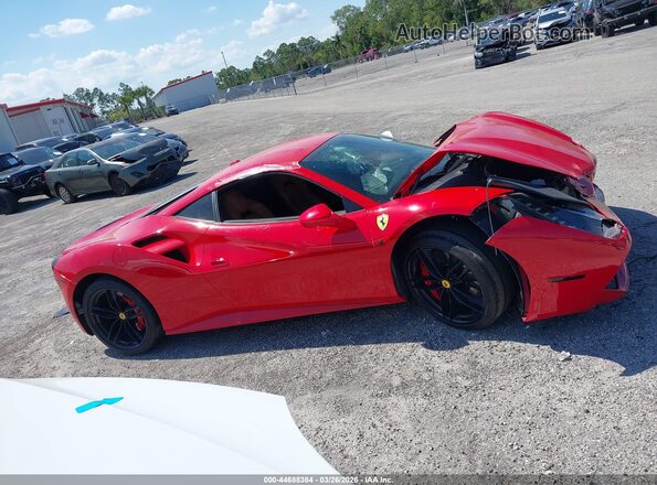 ZFF79ALA3J0231301 2018 FERRARI 488 Red ხელსაწყოთა პანელის ხედი