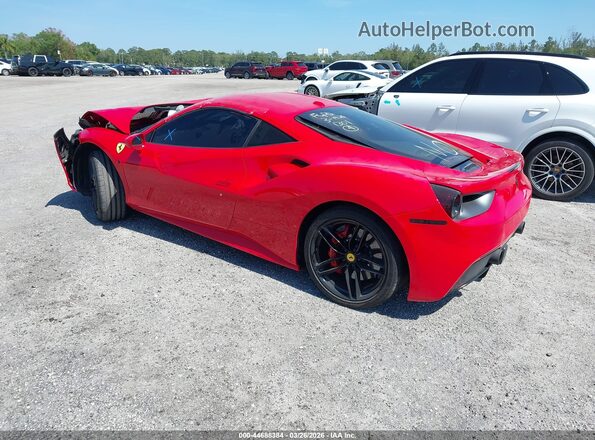 ZFF79ALA3J0231301 2018 FERRARI 488 Red უკანა მარცხენა