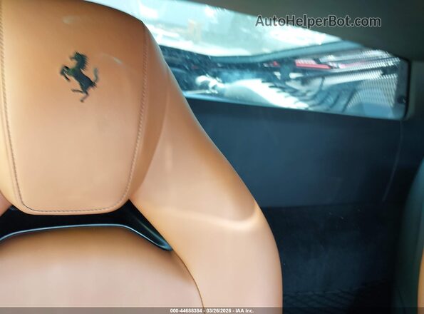 ZFF79ALA3J0231301 2018 FERRARI 488 Red VIN კოდის სტიკერის ხედი
