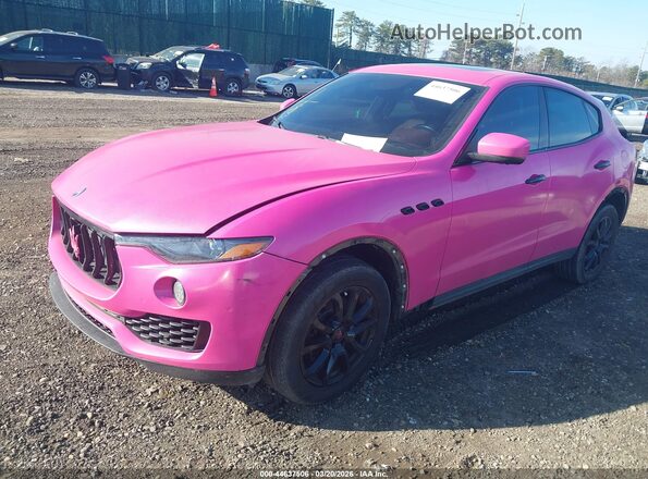 ZN661XUAXJX291536 2018 MASERATI LEVANTE Pink Przód lewy