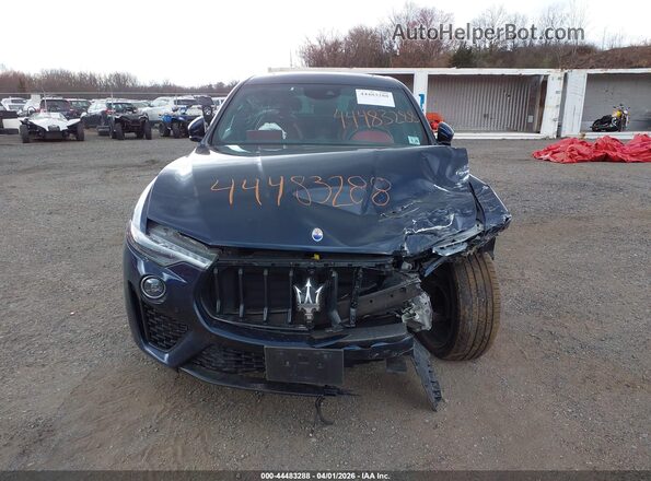 ZN661XUS2MX366145 2021 MASERATI LEVANTE Blue Dashboard view