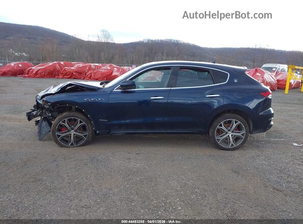 ZN661XUS2MX366145 2021 MASERATI LEVANTE Blue Rear interior view