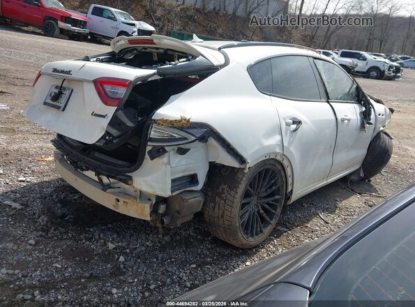 ZN661XUS4KX328204 2019 MASERATI LEVANTE White Задня права чверть