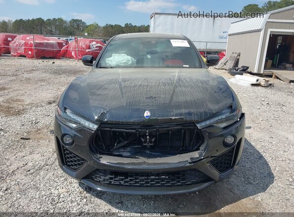 ZN661XUS5MX363885 2021 MASERATI LEVANTE Black Widok z przodu