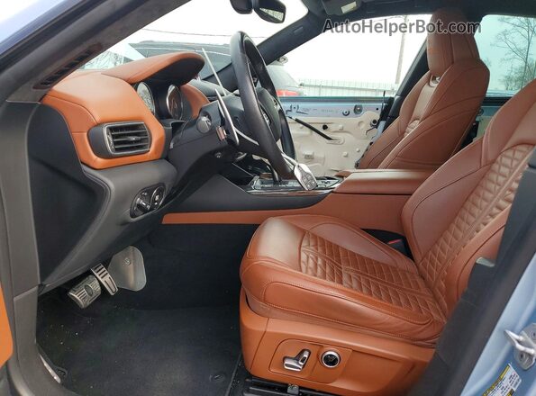 ZN661YUS6PX423876 2023 MASERATI LEVANTE Blue Front interior view