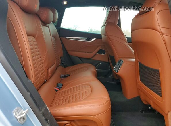 ZN661YUS6PX423876 2023 MASERATI LEVANTE Blue Rear interior view