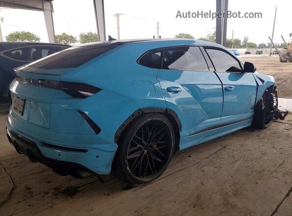 ZPBUA1ZL0LLA08242 2020 LAMBORGHINI URUS Бирюзовый 