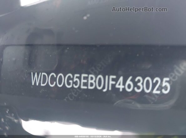 WDC0G5EB0JF463025 2018 MERCEDES-BENZ GLC 350E Blue 
