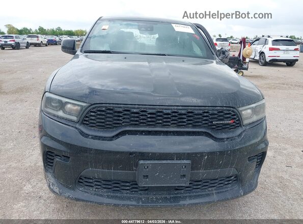 1C4RDHDG5PC555469 2023 DODGE DURANGO Black Вид щитка приладів