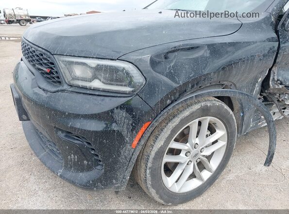 1C4RDHDG5PC555469 2023 DODGE DURANGO Black Вид спереду
