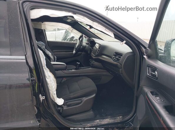 1C4RDHDG5PC555469 2023 DODGE DURANGO Black Вид салону спереду