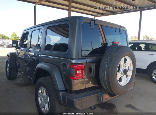1c4hjxdg3Lw267523 2020 JEEP WRANGLER Серый 