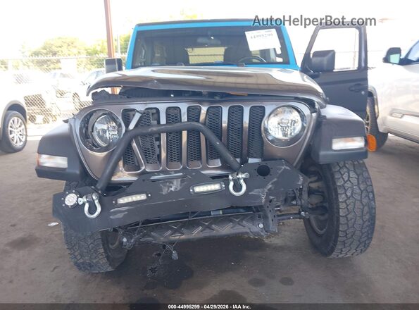 1c4hjxdg3Lw267523 2020 JEEP WRANGLER Серый 