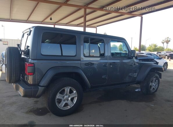 1c4hjxdg3Lw267523 2020 JEEP WRANGLER Серый 